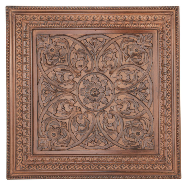 Bloomsbury Market Traditional Carved Wood Wall Decor Wayfair